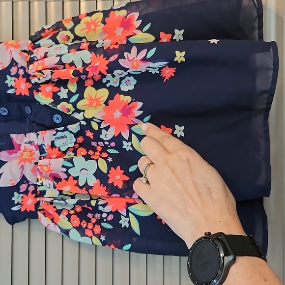 VGC Exquisite 6-9mths John Rocha floral summer dress 3 layer fully lined wedding - Picture 13 of 16